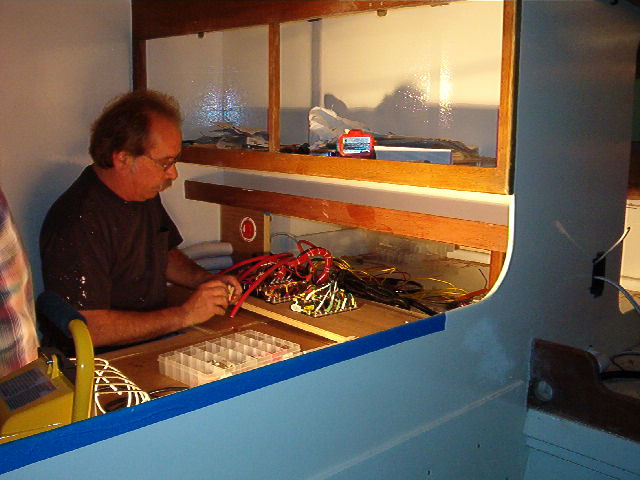 Working on the electrical